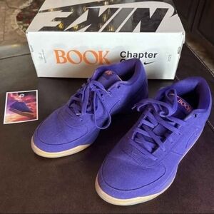 Nike Book One Purple Sneakers for Women - Brand New